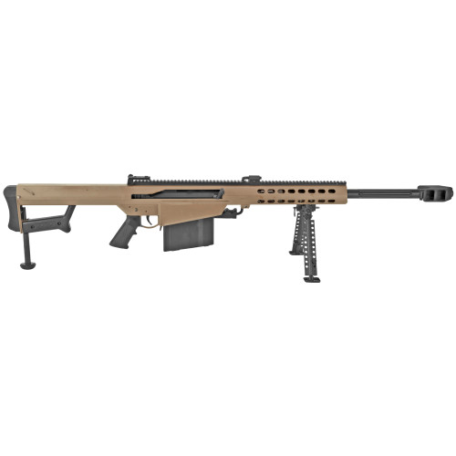 Barrett 82A1 50 BMG 20in 10rd Semi-Auto Rifle Flat Dark Earth - Image 2