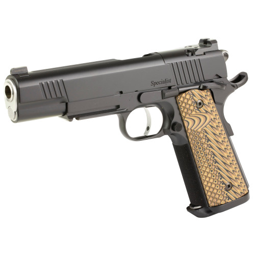 Dan Wesson SPECIALIST 10mm 5in 8rd 1911 Pistol Or Rail Black - Image 3