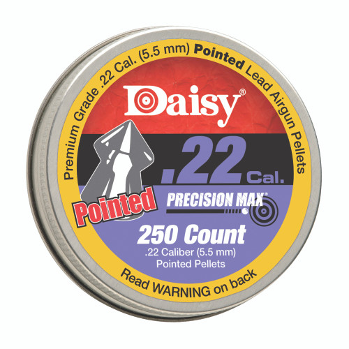 Daisy 22cal Pointed Pellet 250ct Tin Pellets