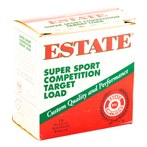 Federal Estate 12 Gauge 2.75 in #8 Shot Shotgun Ammo - 25rd Box 25/250 - Image 2