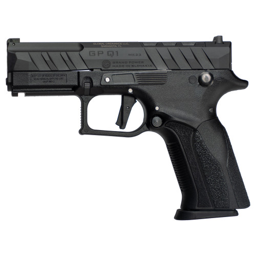 Grand Power Q1 9mm 3.66in 15rd Semi-Auto Pistol