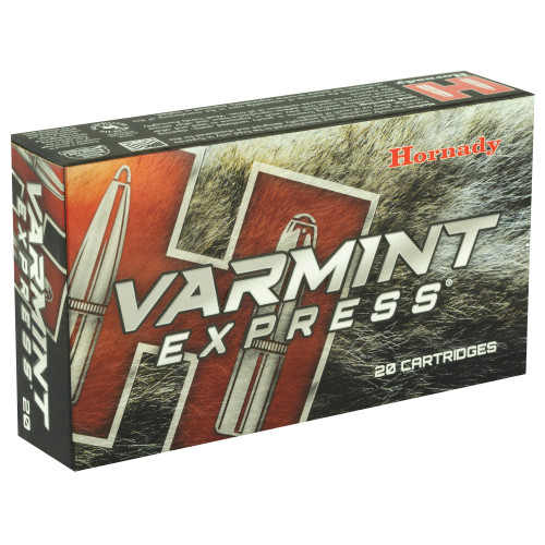 Hornady Varmint Express 22-250 Remington 50gr V-Max Rifle Ammo - 20rd Box - Image 2