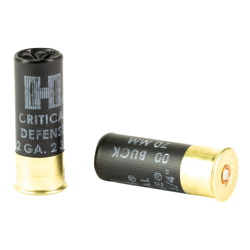 Hornady Critical Defense 12 Gauge 2.75 in 00 Buck Buckshot Shotgun Ammo - 10rd Box - Image 4
