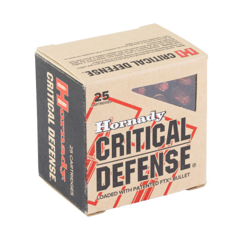 Hornady Critical Defense 357 Magnum 125gr FlexTip Handgun Ammo - 25rd Box - Image 2