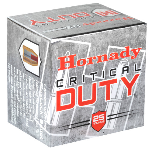 Hornady Critical Duty 357 Magnum 135gr FlexLock Duty Handgun Ammo - 25rd Box - Image 2