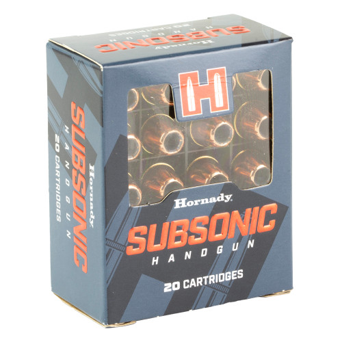 Hornady Subsonic 45 ACP 230gr XTP Handgun Ammo - 20rd Box - Image 2