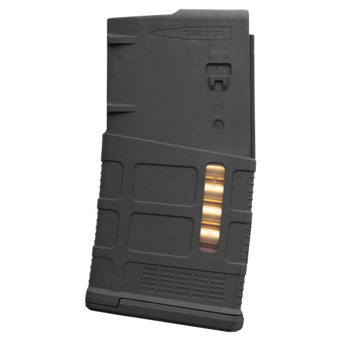 Magpul Industries M3 DPMS/SR25/LaRue OBR 308 Winchester 20rd Magazine Window Black - Image 2