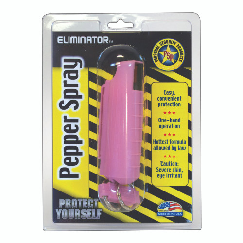 PS Products Eliminator Pepper Spray Pepr Spry 1/2oz Pink