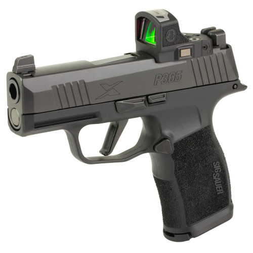 Sig Sauer P365X 9mm 3.1in 12rd Semi-Auto Pistol 3.1 in Black Romeo-rs - Image 3