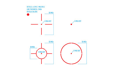 Sightmark Ultra Shot A-Spec Reflex 1x33x24 Reflex Sight - Image 4
