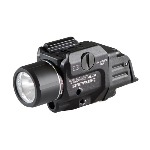 Streamlight TLR-8 HL-X Black Weaponlight w/Laser for Picatinny Red