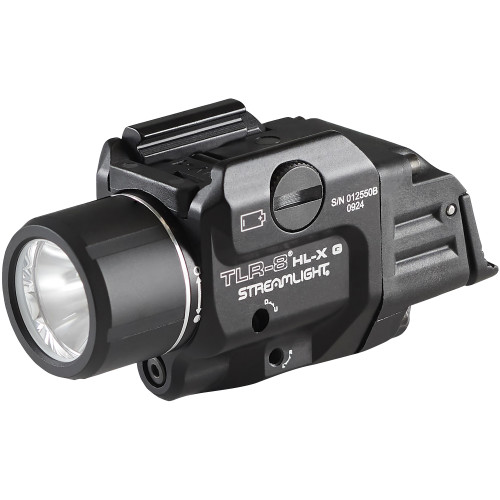 Streamlight TLR-8 HL-X Black Weaponlight w/Laser for Picatinny Green