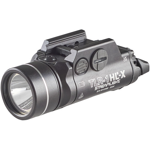 Streamlight TLR-1 HL-X Black Weaponlight Cr123a