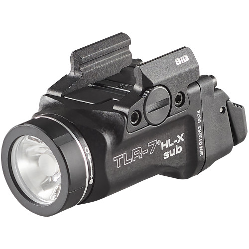 Streamlight TLR-7 HL-X Sub Black Weaponlight for Sig P365XL - Image 3