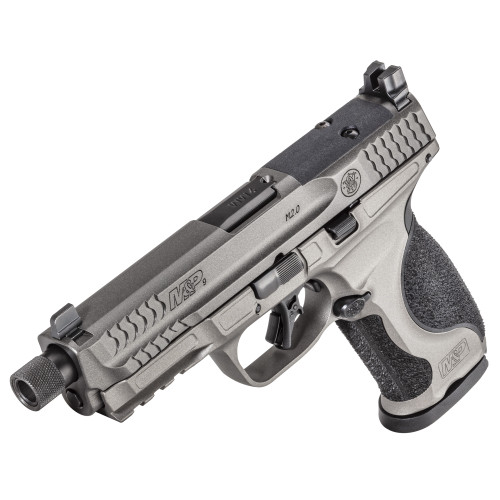 Smith & Wesson M&P M2.0 9mm 4.625in 17rd Semi-Auto Pistol Tungsten - Image 3