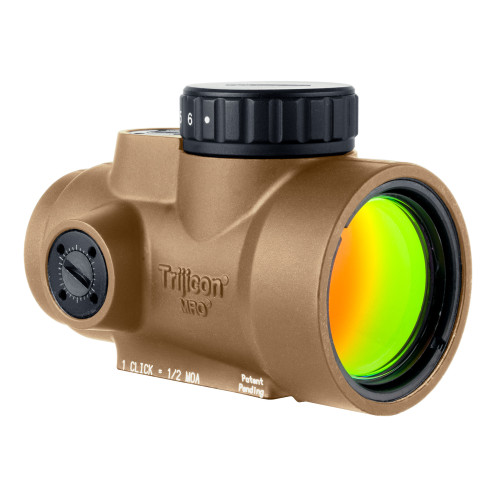 Trijicon MRO SD 1x25mm 2 MOA Red Dot Sight Green No Coyote - Image 2