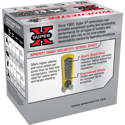 Winchester Ammunition Xpert 20 Gauge 2.75 in #7 Shot Steel Shot Shotgun Ammo - 25rd Box - Image 2