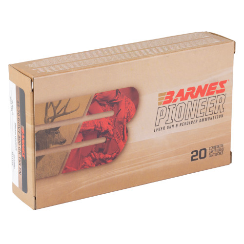 Barnes Pioneer 45-70 Government 300gr Triple Shock X Rifle Ammo - 20rd Box - Image 2
