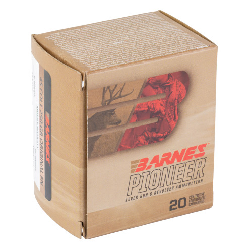 Barnes Pioneer 45 Colt 250gr Soft Point Handgun Ammo - 20rd Box - Image 2