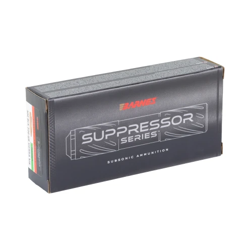 Barnes Suppressor Optimized 300 Blackout 220gr Sierra GameKing Rifle Ammo - 20rd Box - Image 2