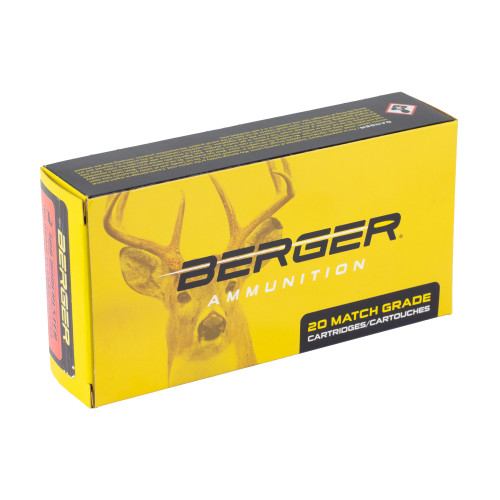 Berger Bullets Classic Hunter 308 Winchester 185gr Boat Tail Rifle Ammo - 20rd Box - Image 2