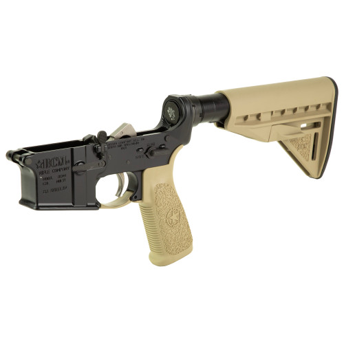 Bravo Company Factory Blem Multi Complete Lower Receiver Rms Stock Mod Flat Dark Earth - Image 3