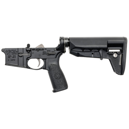 Bravo Company Factory Blem Multi Complete Lower Receiver W/sopmod 2 Wb Black