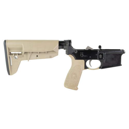Bravo Company Factory Blem Multi Complete Lower Receiver W/sopmod 2 Wb Flat Dark Earth - Image 2