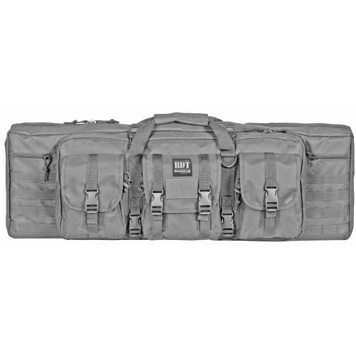 Bulldog Cases Deluxe Gray Rifle Case