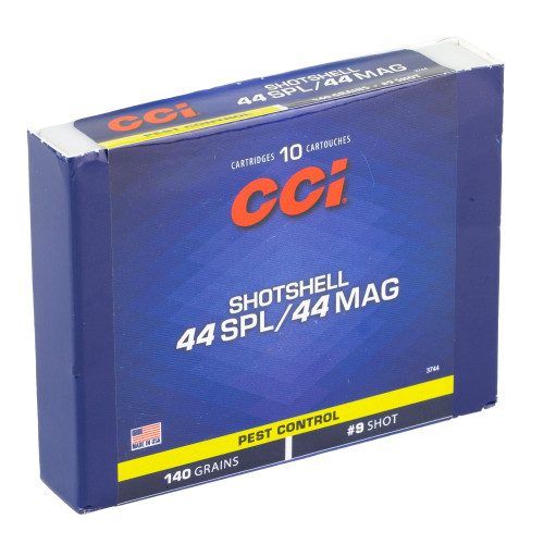 CCI Ammunition Shotshell 44 Magnum 140gr Shotshell Handgun Ammo - 10rd Box - Image 2