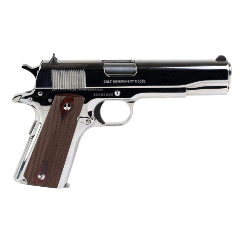 Colt's Manufacturing Government 38 Super 5in 9rd 1911 Pistol Stainless - Image 2
