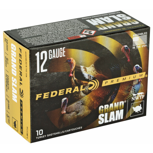Federal Grand Slam 12 Gauge 3.5 in #5 Shot Shotshell Shotgun Ammo - 10rd Box - Image 2