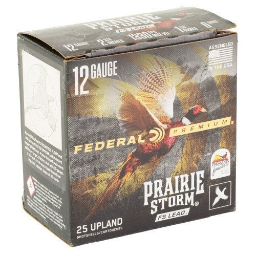 Federal Prairie Storm 12 Gauge 2.75 in #6 Shot Partition Shotgun Ammo - 25rd Box - Image 2