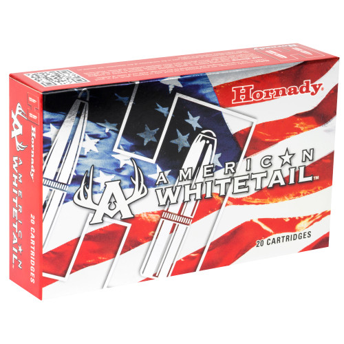 Hornady American Whitetail 7MM Remington Magnum 139gr InterLock Rifle Ammo - 20rd Box - Image 2