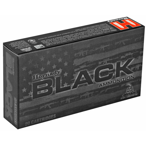 Hornady BLACK 5.45x39 60gr V-Max Rifle Ammo - 20rd Box - Image 2