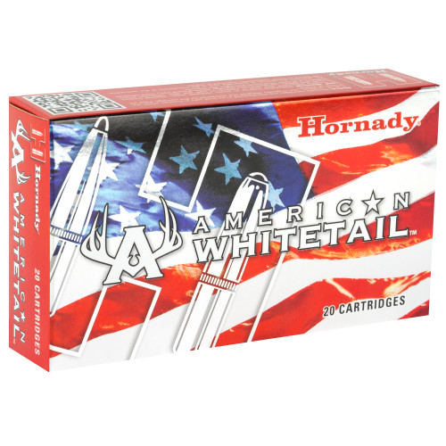 Hornady American Whitetail 6.5 Creedmoor 129gr InterLock Rifle Ammo - 20rd Box - Image 2
