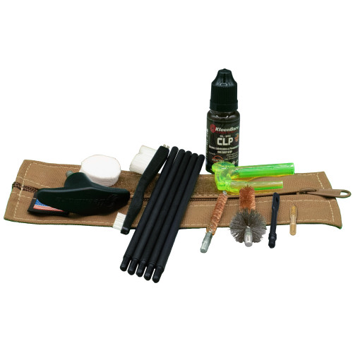 Kleen-Bore Compact Military/LE 556 Rifle Tactical Kit Cleaning Kit for .223/5.56MM Rifle