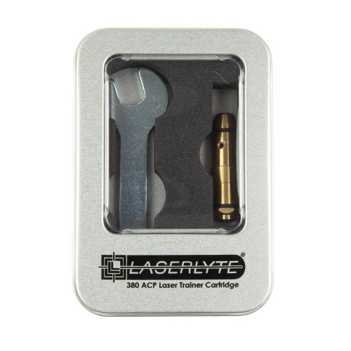 LaserLyte Laser Cartridge Trainer Gold Laser for 380ACP
