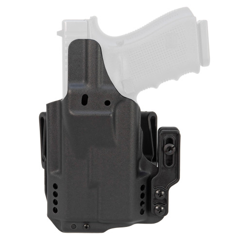 Mission First Tactical Pro Holster Black Inside Waistband Holster for Glock 19 with TLR-7 - Image 2