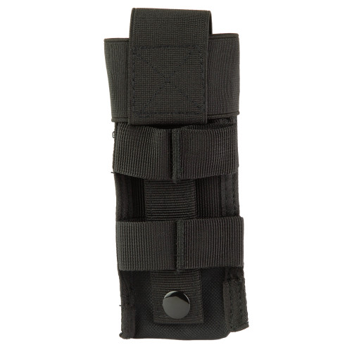 NCSTAR Molle Tourniquet with Elastic Flap Black Pouch - Image 2