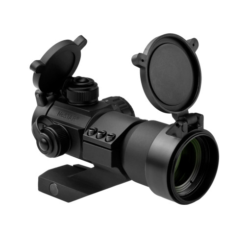NCSTAR 35mm Red/Green/Blue Dot Optic 1x35mm 3 MOA Red Dot Sight Black - Image 2