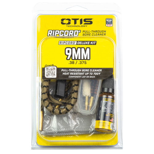 Otis Technology Ripcord Deluxe Cleaning Kit for 38 Caliber/9mm