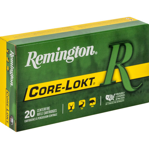 Remington Core Lokt 308 Winchester 150gr Pointed Soft Point Rifle Ammo - 20rd Box - Image 2