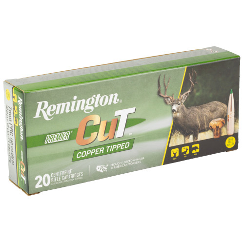 Remington Premier 7MM PRC 160gr Copper Rifle Ammo - 20rd Box - Image 2