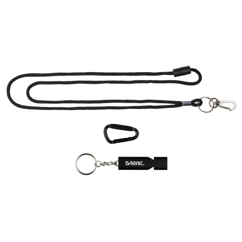 Sabre Whistle Black Alarm - Keychain - Image 2