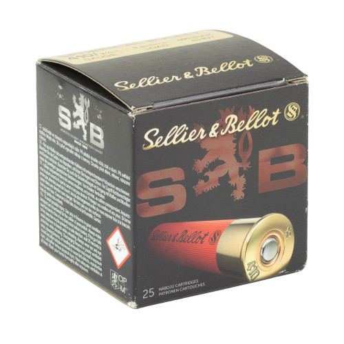 Sellier & Bellot Shotshell 410 Bore 2.5 in 000 Buck Buckshot Shotgun Ammo - 25rd Box - Image 2