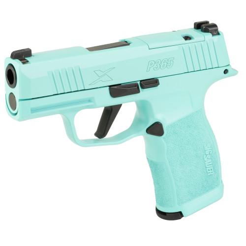 Sig Sauer P365X 9mm 3.1in 12rd Semi-Auto Pistol 3.1 in Robins Egg - Image 3