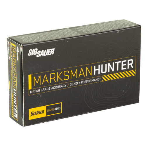 Sig Sauer Marksman Hunter 7MM Remington Magnum 160gr Boat Tail Hollow Point Rifle Ammo - 20rd Box - Image 2