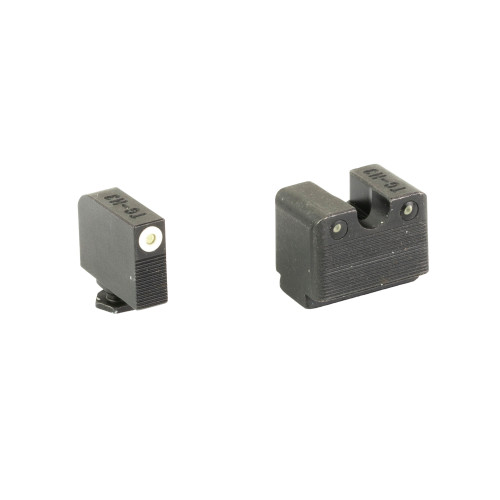 Truglo Tritium Pro Sights for Glock 42/43 MOS White - Image 2