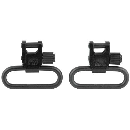 Uncle Mike's Quick Detach SS Black Swivel 1.25